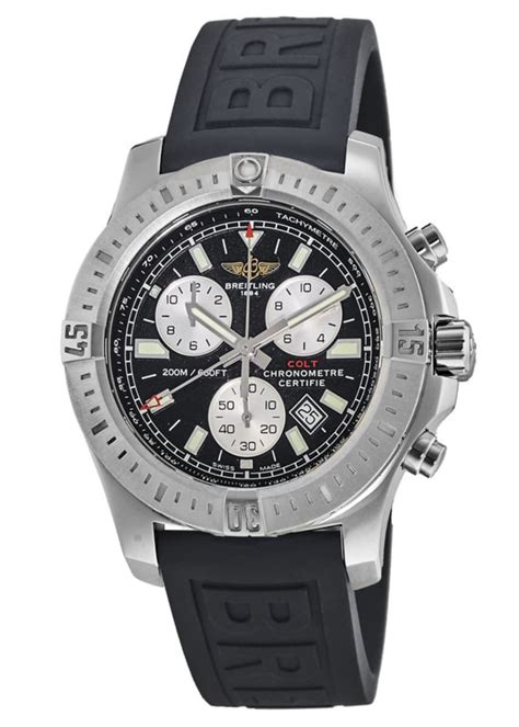 breitling colt chronograph volcano black|A7338811/BD43.